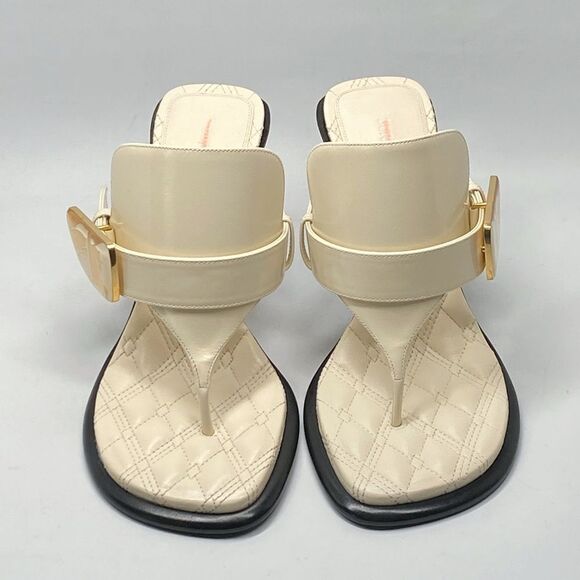 Burberry 100mm Bay leather mules size 36 - Picture 3 of 15